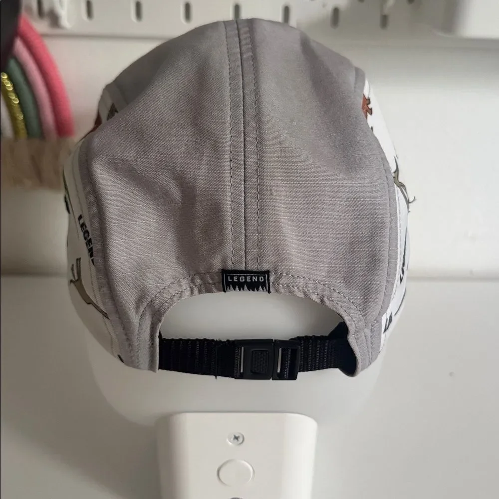 Legend Kids Light Gray Adventure Hat EUC